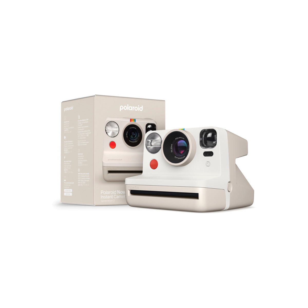 Polaroid – Now+ Gen 2 instant fényképezőgép - vintage white - iSTYLE HU