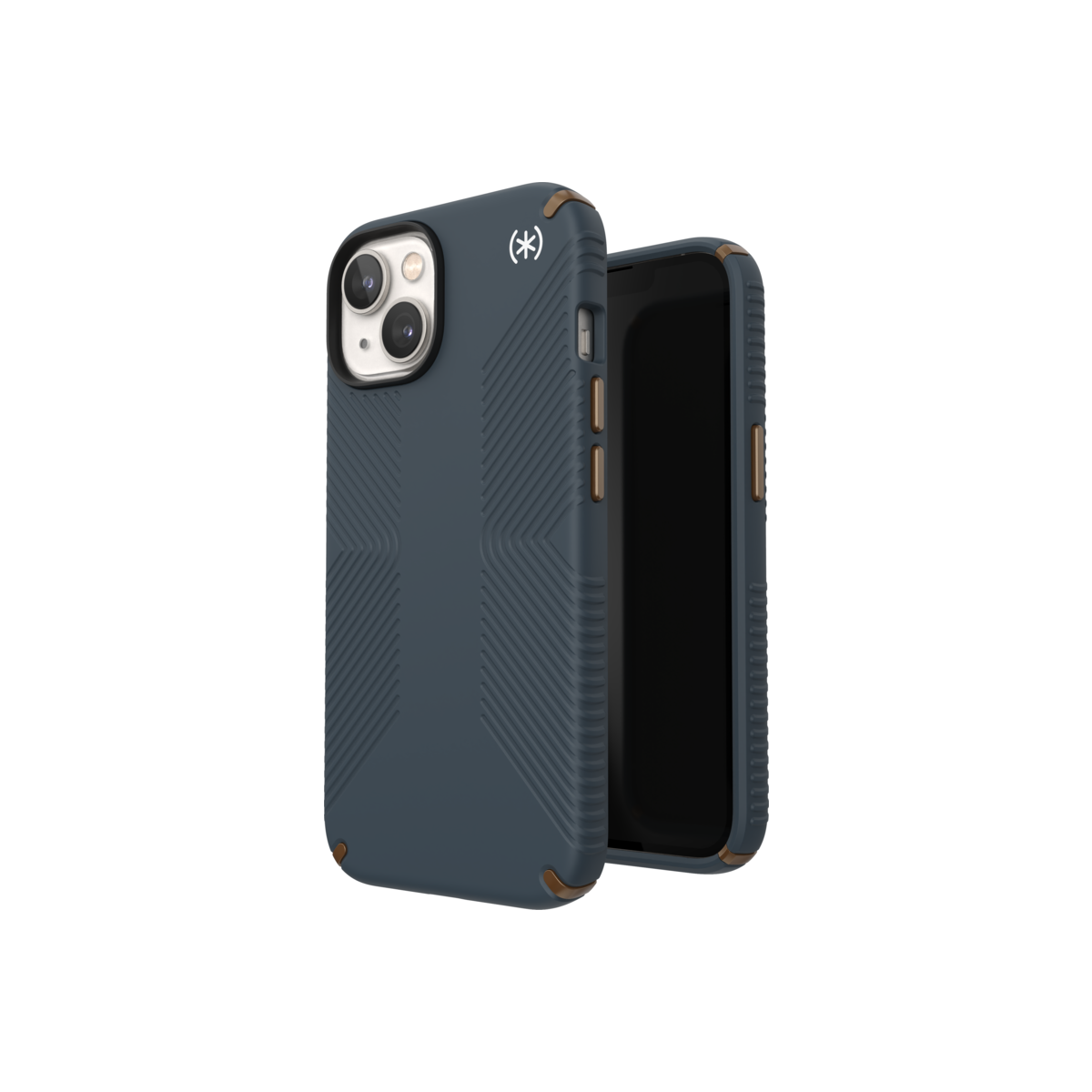 Speck – Presidio 2 Grip iPhone 14 tok - szürke/bronz - iSTYLE HU