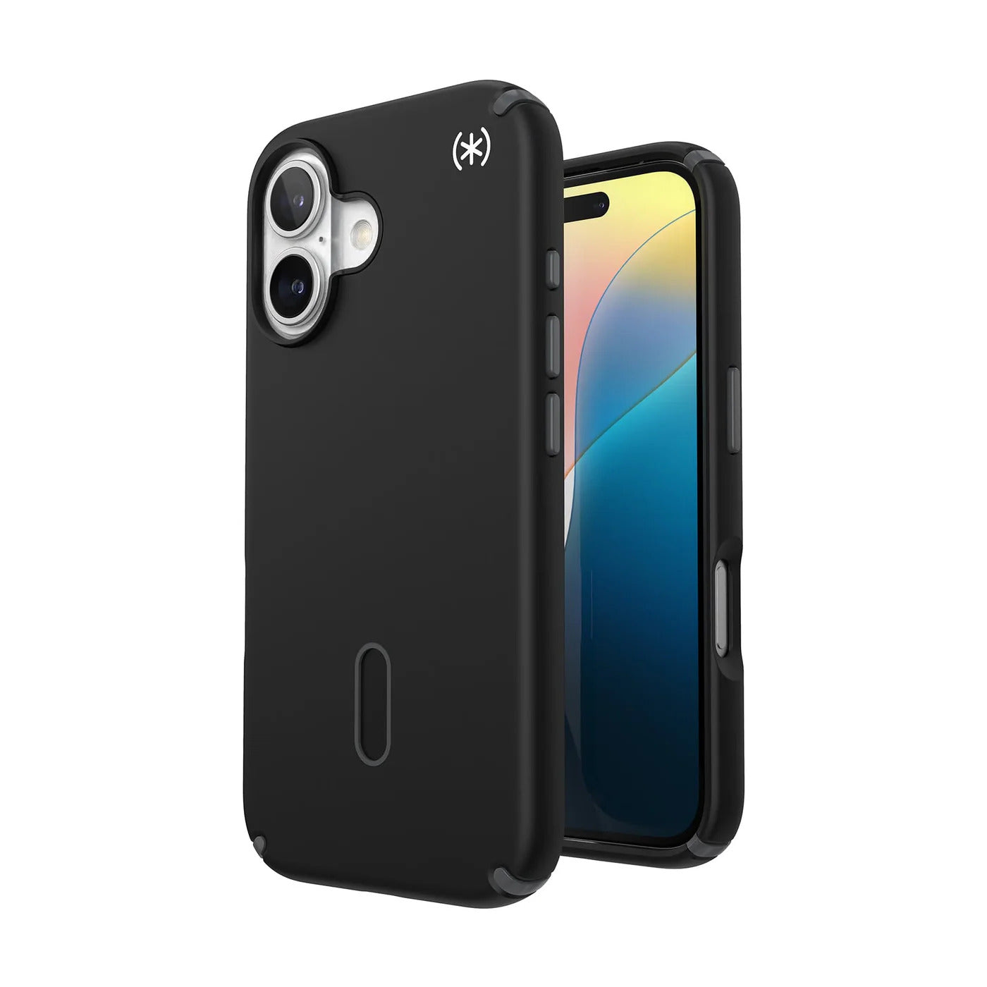 Speck Presidio Pro + ClickLock tok iPhone 16-hoz — Fekete/Palaszürke/Fehér - iSTYLE HU