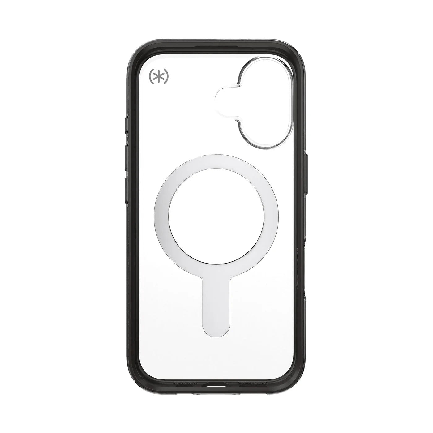 Speck Presidio Perfect Clear + ClickLock tok iPhone 16-hoz — Átlátszó/Matt Fekete - iSTYLE HU