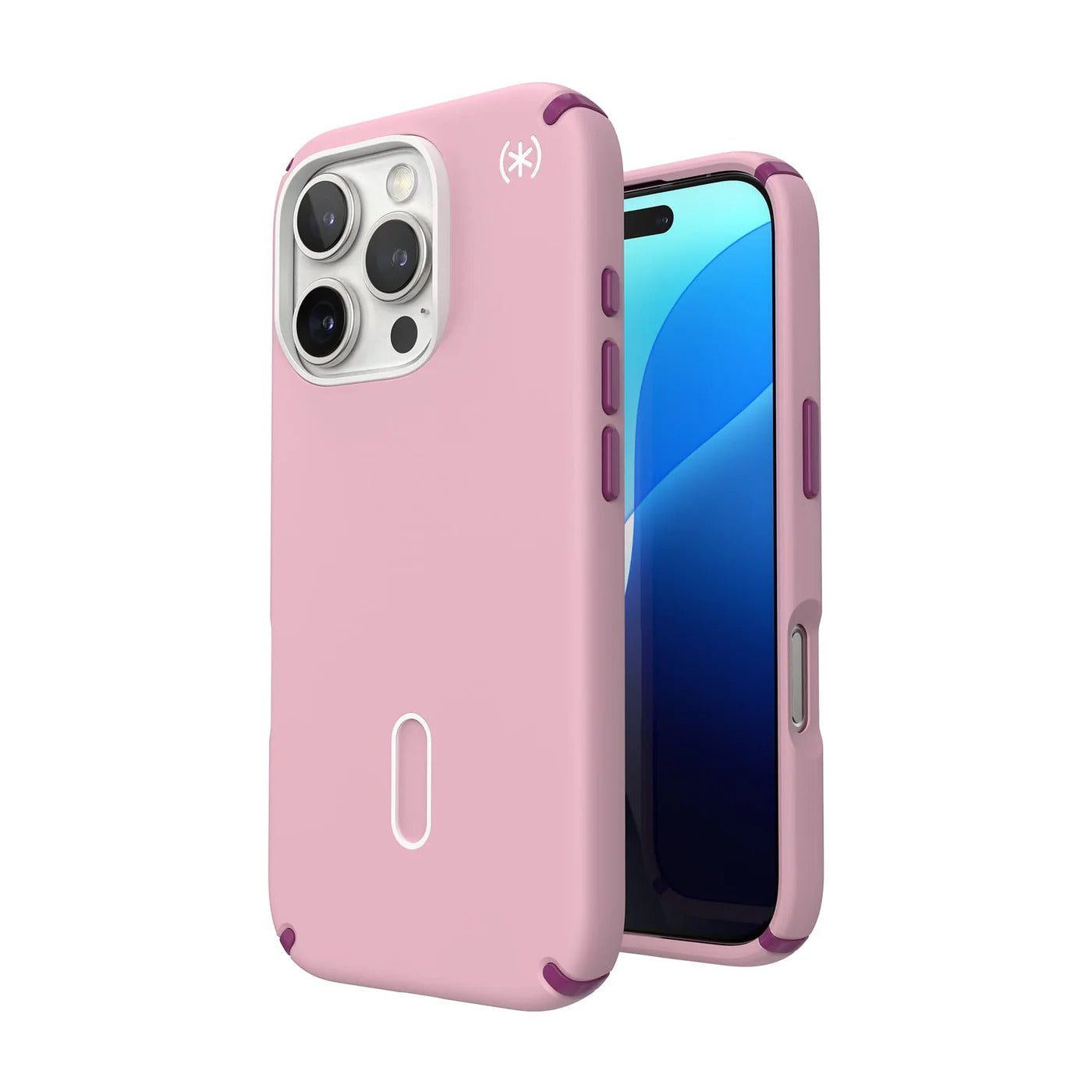 Speck Presidio + ClickLock tok iPhone 16 Pro-hoz - Szerda Rózsaszín/Szederlila - iSTYLE HU