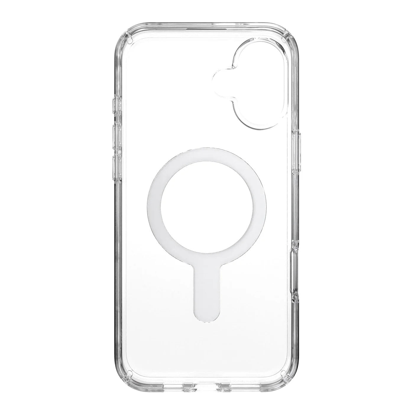 Speck Presidio + ClickLock tok iPhone 16 Plus-hoz — Átlátszó/Króm - iSTYLE HU