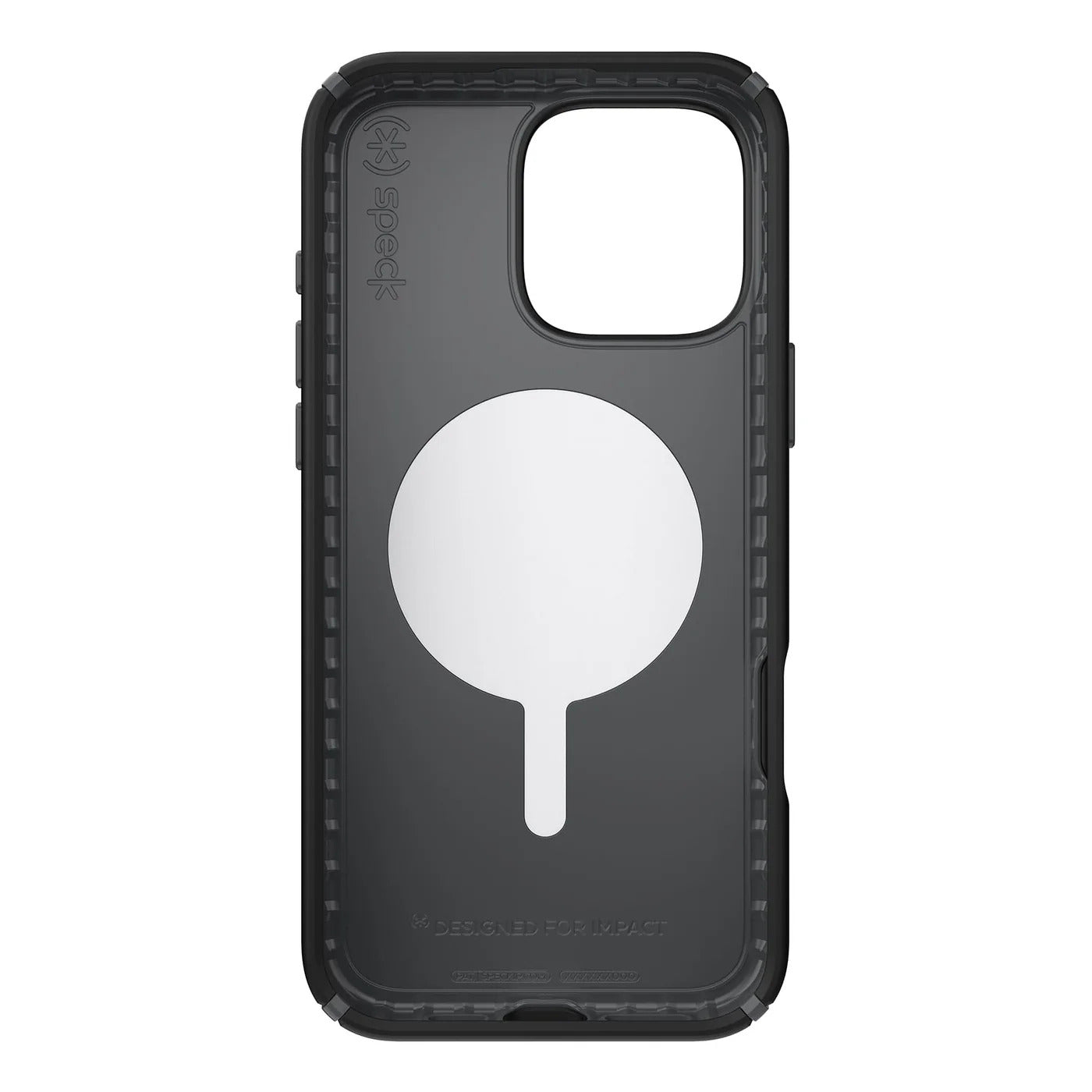 Speck Presidio + ClickLock tok iPhone 16 Pro Max-hoz — Fekete/Palaszürke/Fehér - iSTYLE HU