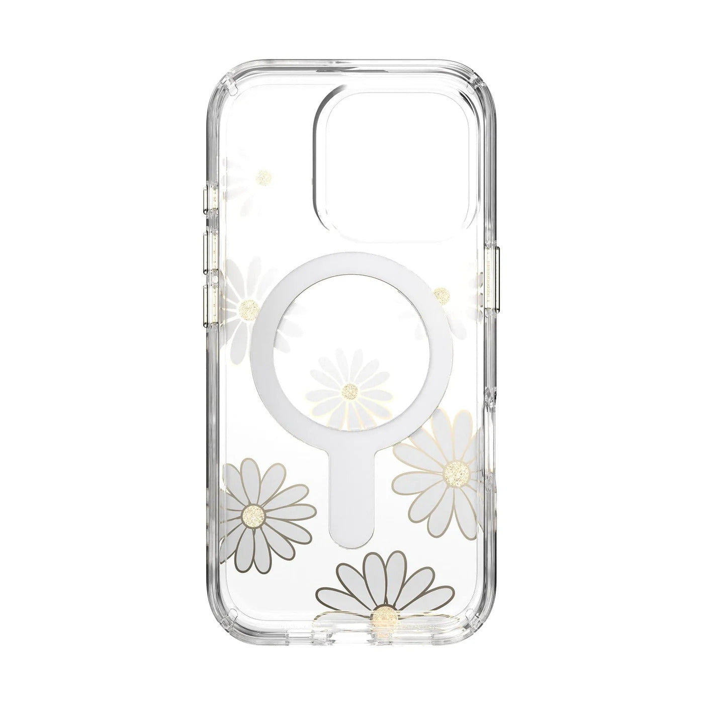 Speck Presidio + ClickLock tok iPhone 16 Pro-hoz — Átlátszó/Arany - iSTYLE HU