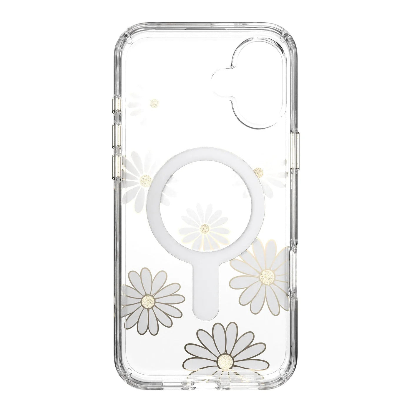 Speck Presidio + ClickLock tok iPhone 16 Plus-hoz — Átlátszó/Arany - iSTYLE HU