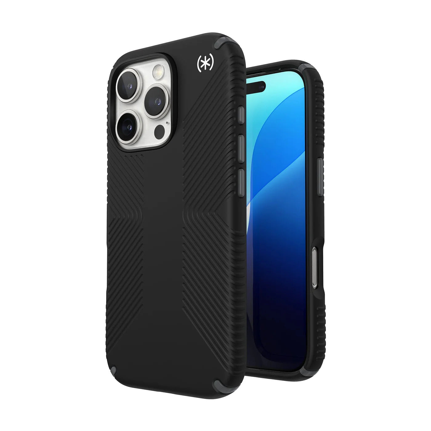 Speck Presidio Grip tok iPhone 16 Pro-hoz — Fekete/Palaszürke/Fehér - iSTYLE HU