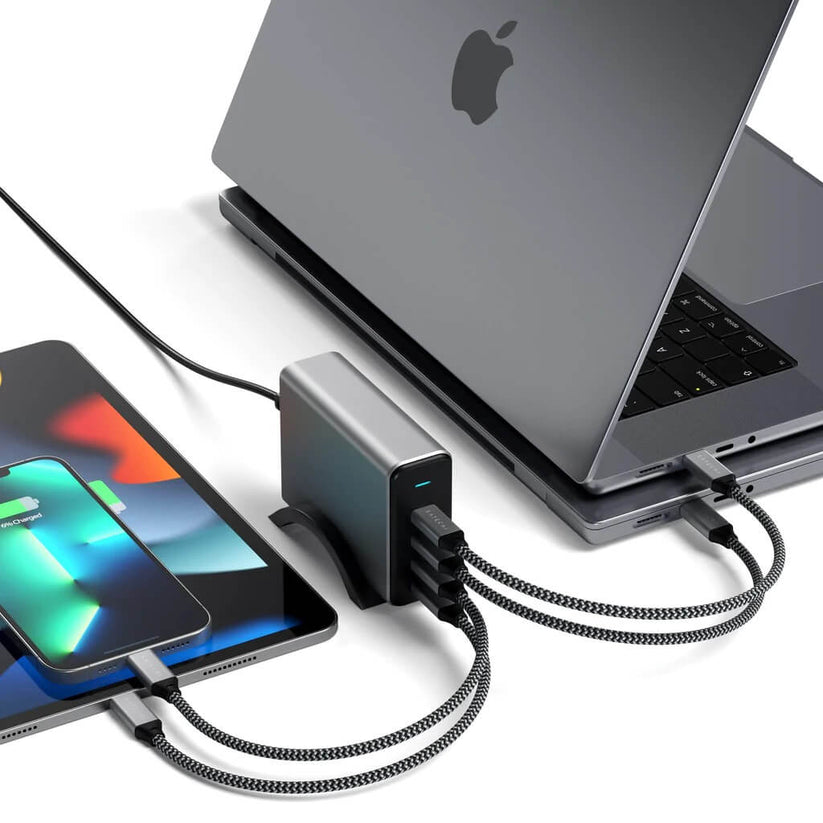 Satechi – 165W USB-C 4-PORT PD GAN töltő - iSTYLE HU