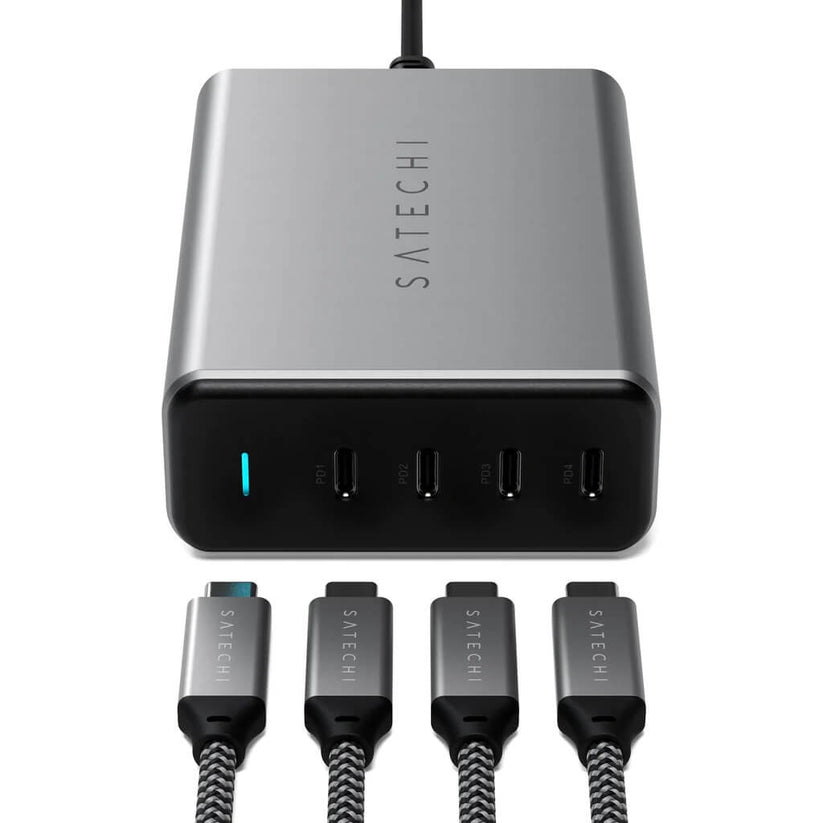 Satechi – 165W USB-C 4-PORT PD GAN töltő - iSTYLE HU