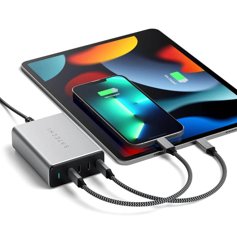 Satechi – 165W USB-C 4-PORT PD GAN töltő - iSTYLE HU