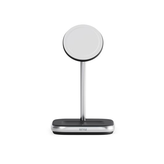 ISTYLE 2IN1 MagSafe Wireless Charger - black - iSTYLE HU