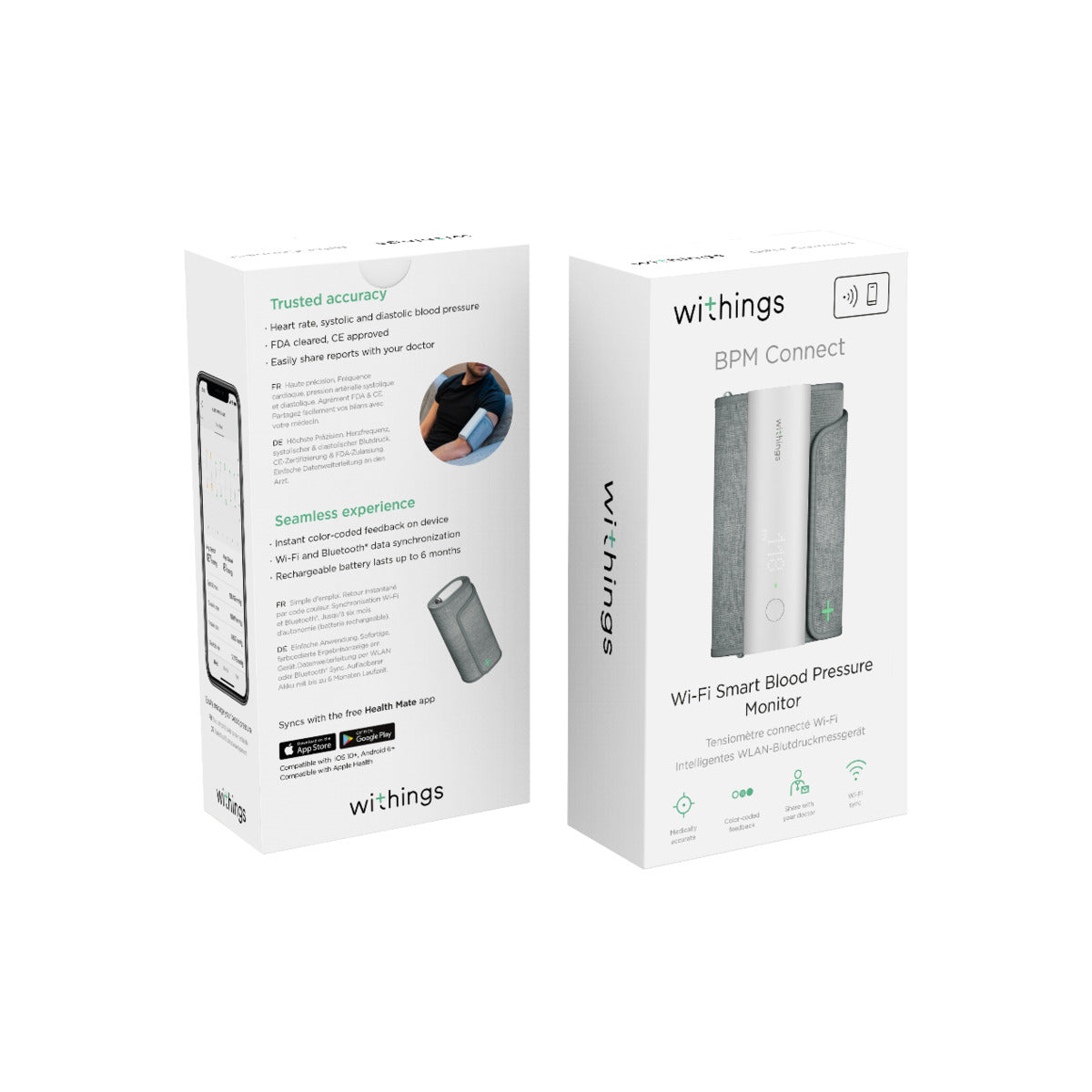 Withings - BPM vezetéknélküli vérnyomásmérő - iSTYLE HU