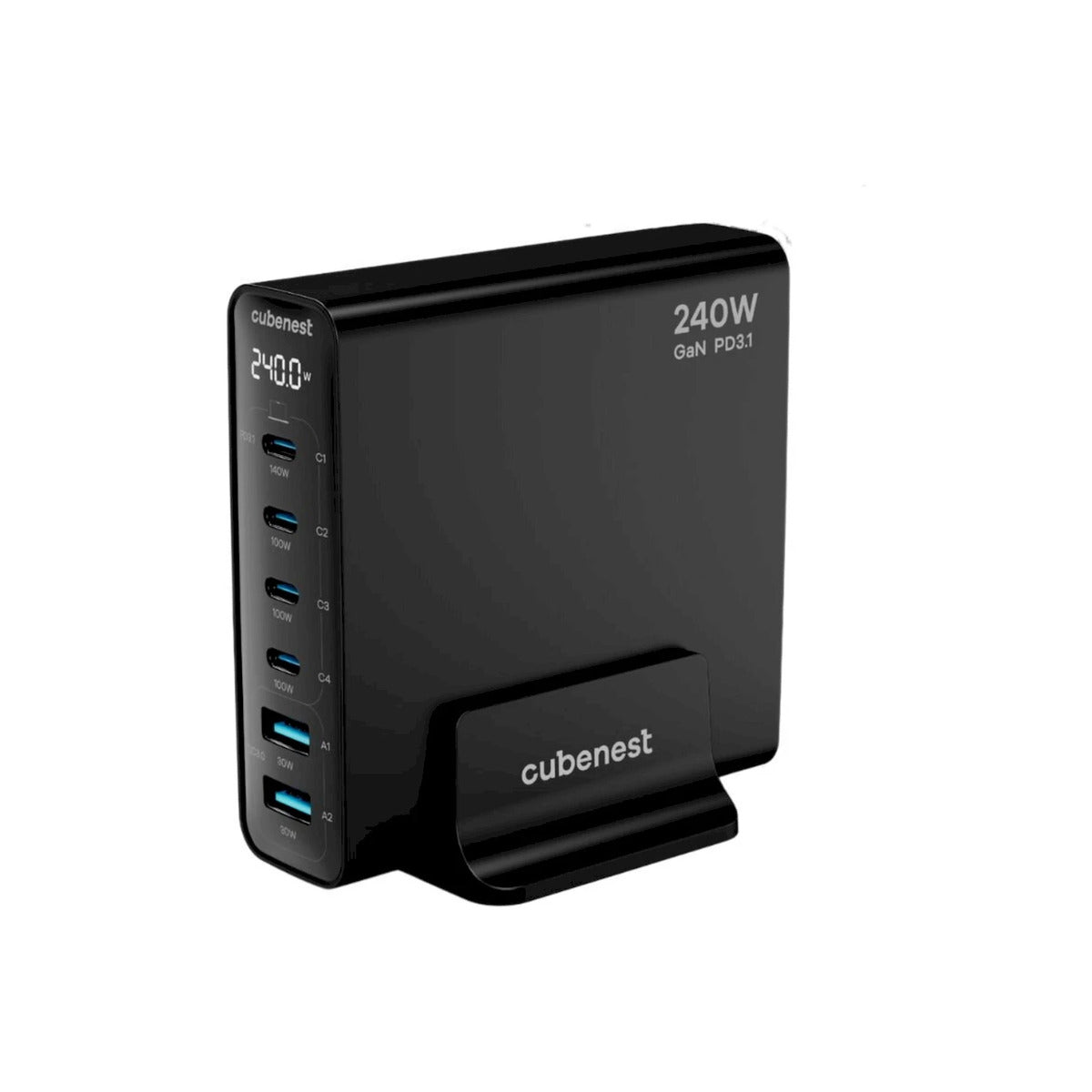 CubeNest – PD 3.1. töltő 240W, S6D0 - fekete - iSTYLE HU