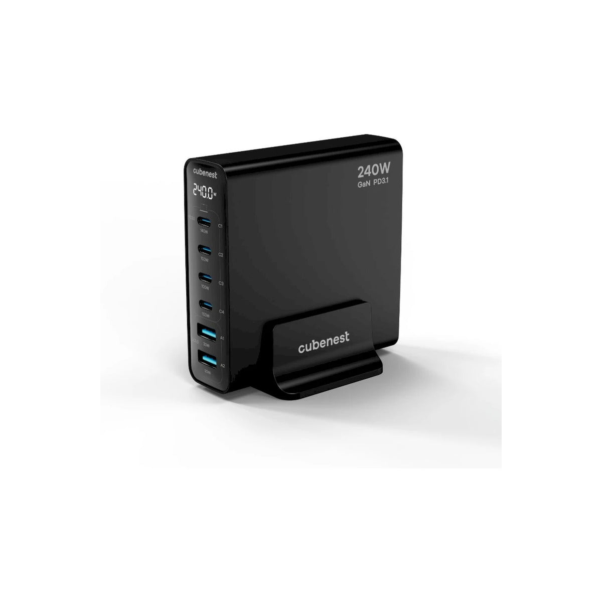 CubeNest – PD 3.1. töltő 240W, S6D0 - fekete - iSTYLE HU