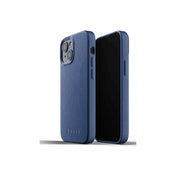 Mujjo – iPhone 13 mini bőr tok - kék - iSTYLE HU
