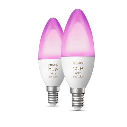 Philips Hue White and Color Ambiance 5.3White B39 E14 EU 2 db-os készlet