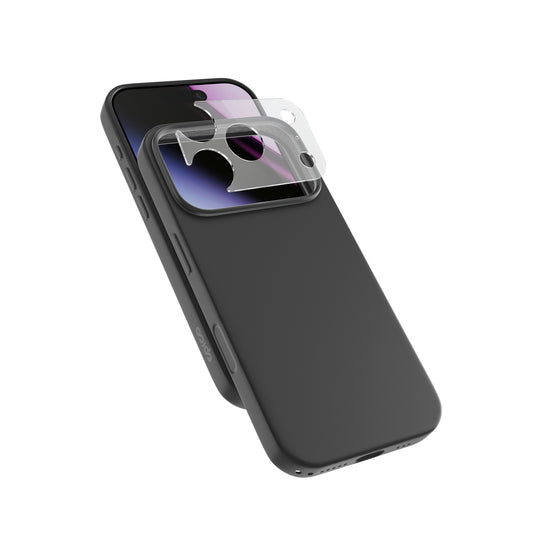 Epico Silicone Pro Mag+ Case iPhone 17 Pro Max/18 Pro Max Qi2 & MagSafe kompatibilis - Fekete (Kamerasziget védő)