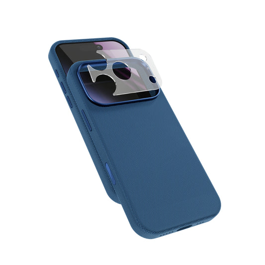 Epico SolidWoven Pro Mag+ Case iPhone 17 Pro Max/18 Pro Max Qi2 & MagSafe kompatibilis - Kék (Kamerasziget védő)