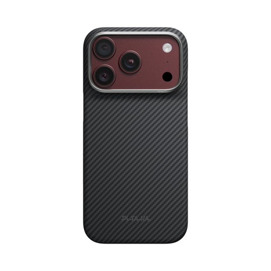 Pitaka Edge Case, Black/Grey Twill - iPhone 18 Pro