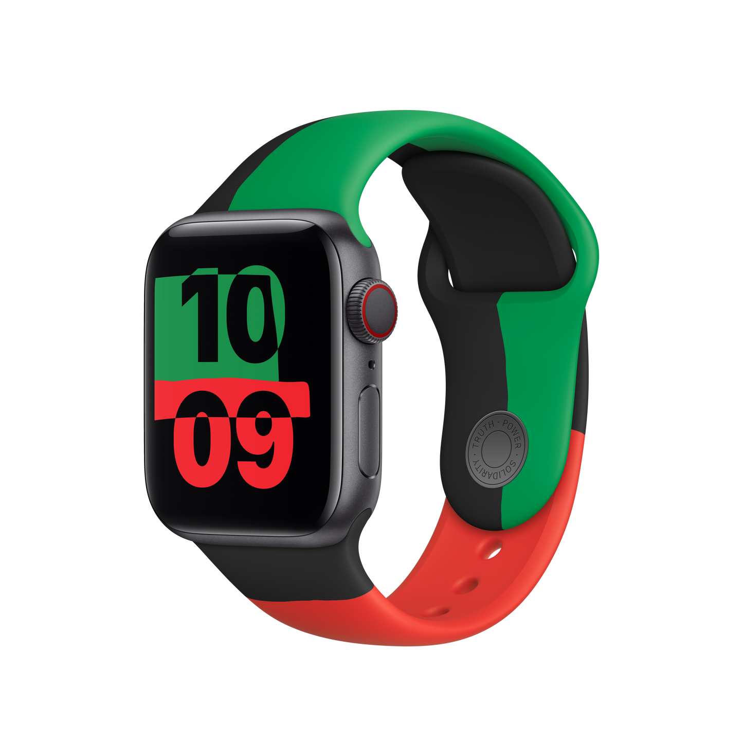 40mm fekete Unity sportszíj – S/M - iSTYLE HU