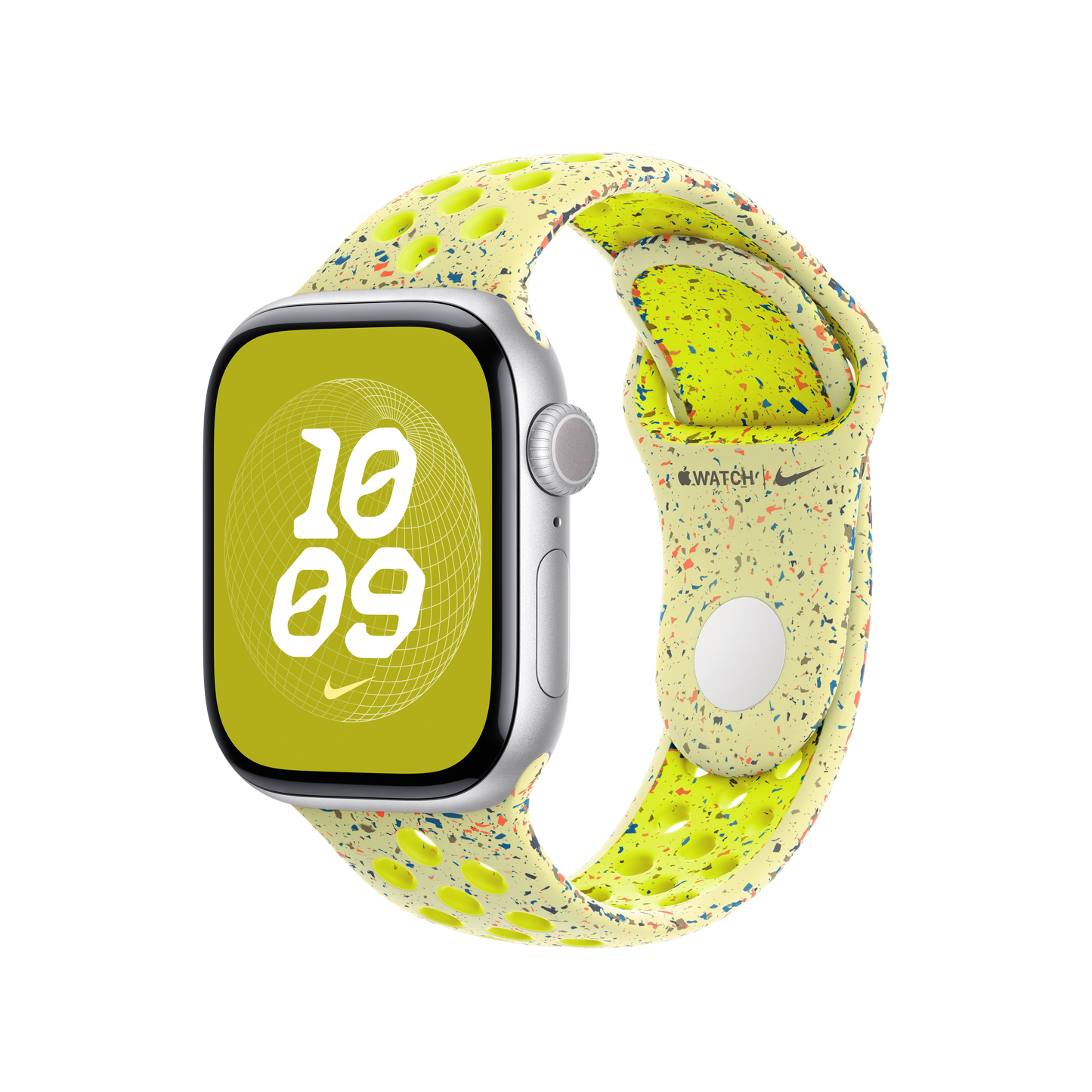 40mm neonzöld csobbanás Nike sportszíj – M/L - iSTYLE HU
