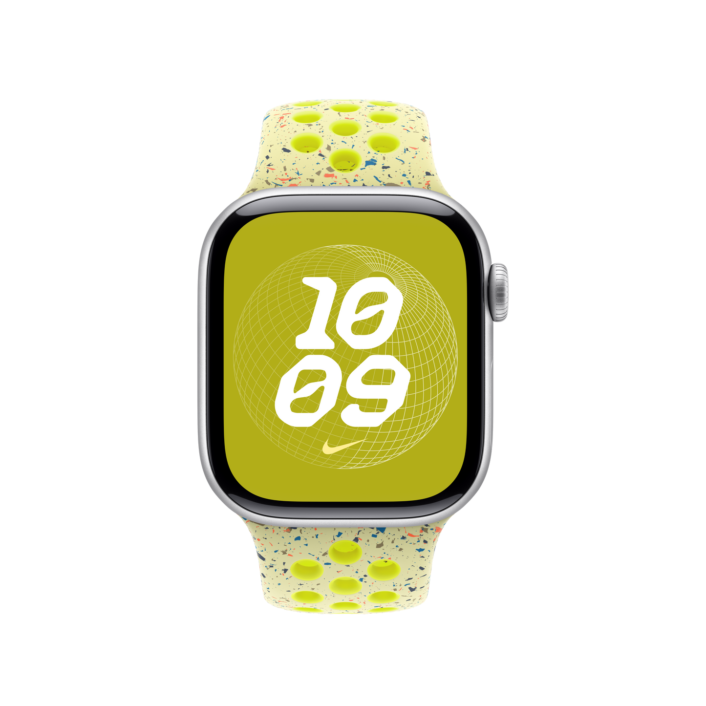40mm neonzöld csobbanás Nike sportszíj – M/L - iSTYLE HU