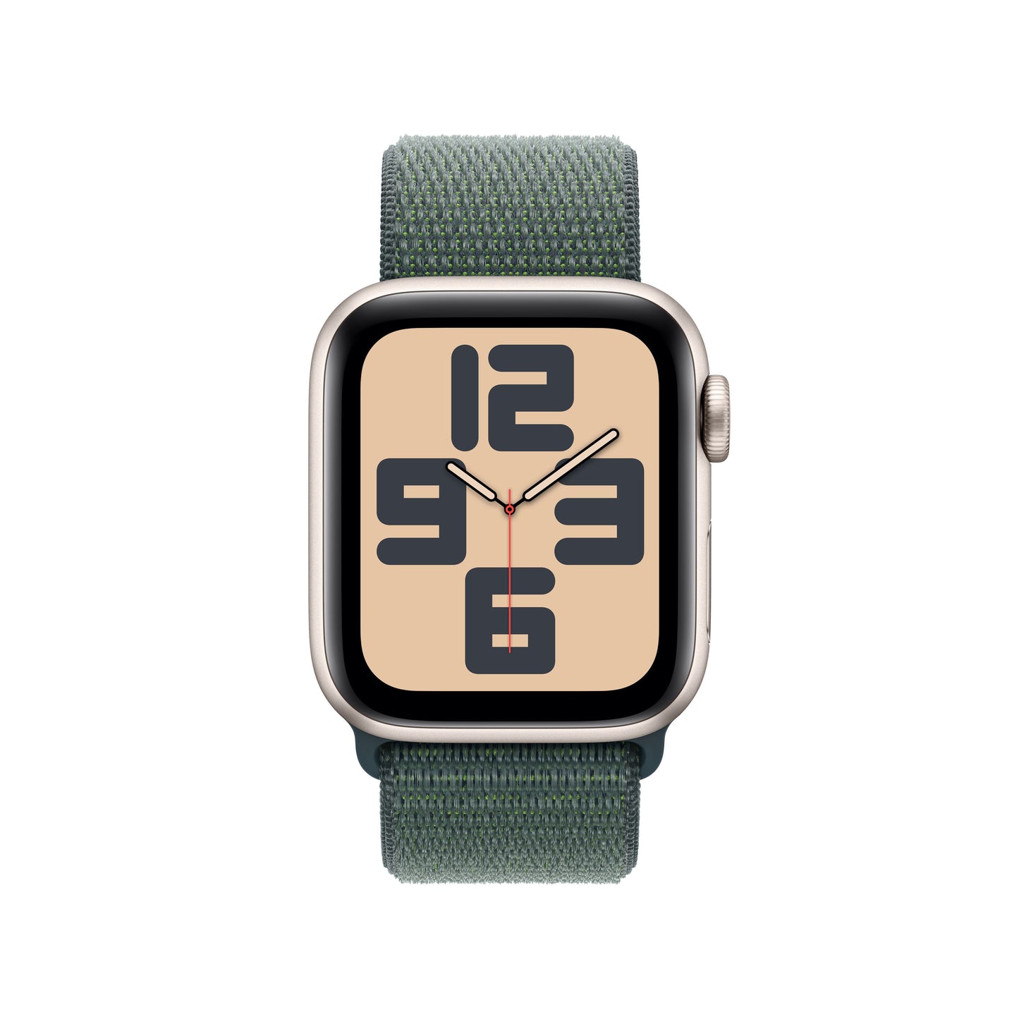 Apple Watch SE GPS 40 mm-es Starlight alumínium tok, Lake Green Sport hurokkal - iSTYLE HU