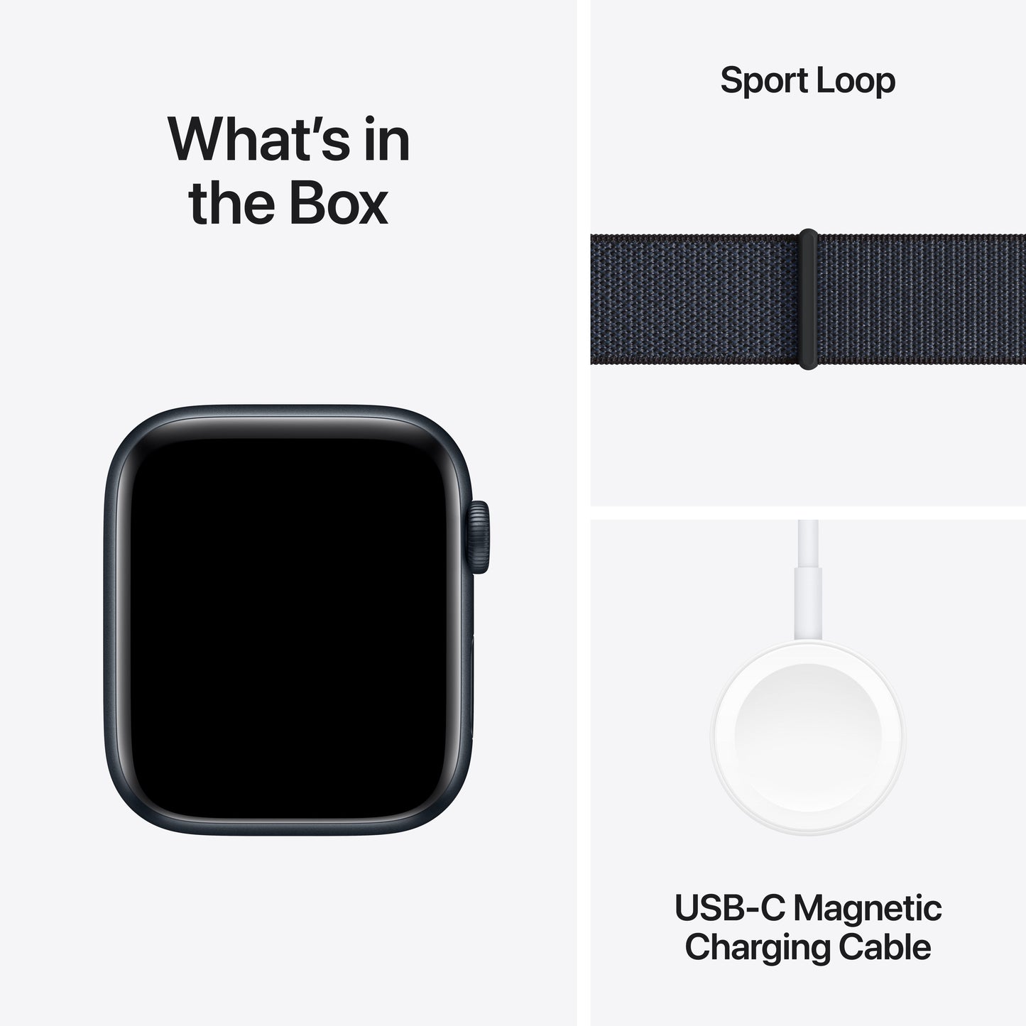 Apple Watch SE GPS + cellás 44 mm-es Midnight alumínium tok Sport hurokkal - iSTYLE HU