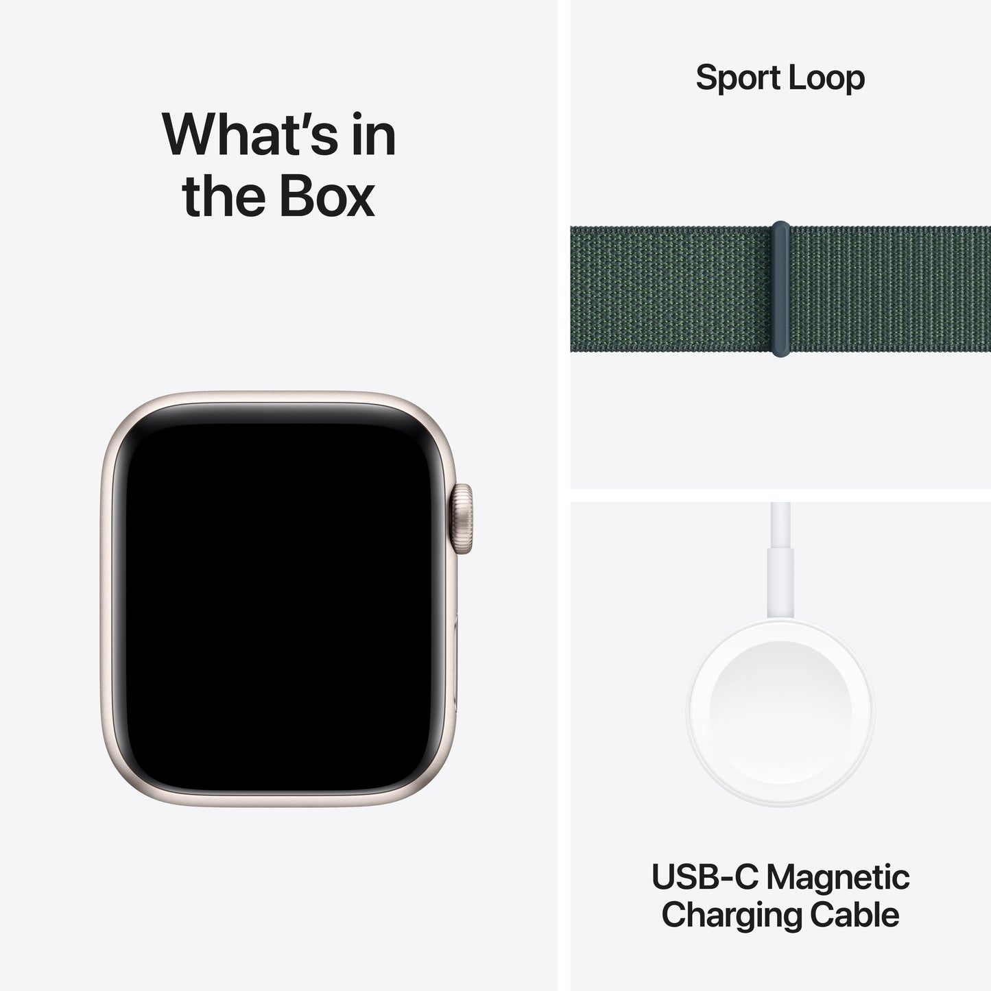 Apple Watch SE GPS + cellás 44 mm-es Starlight alumínium tok, Lake Green Sport hurokkal - iSTYLE HU