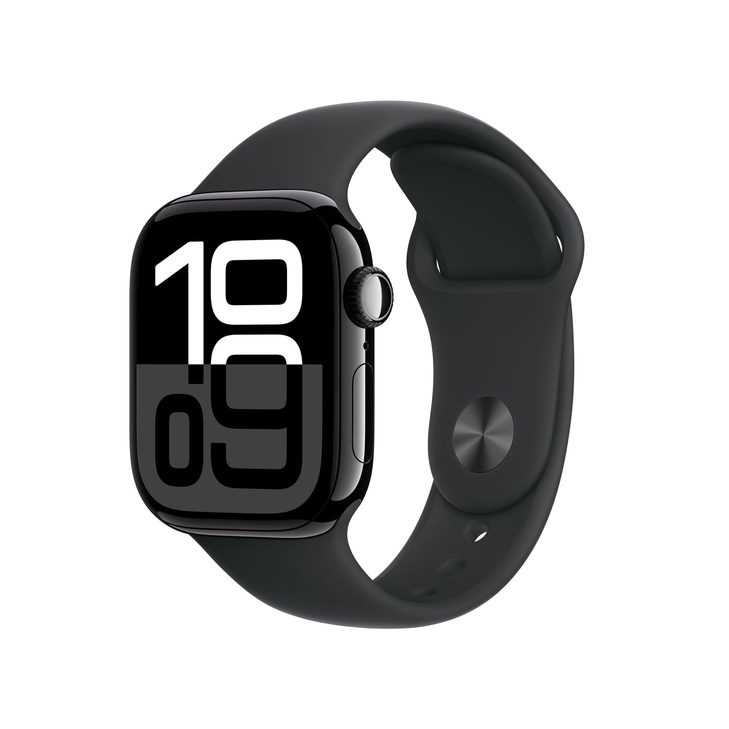 Apple Watch Series 10 GPS + cellás 42 mm-es Jet Black alumínium tok fekete sportszíjjal - M/L - iSTYLE HU