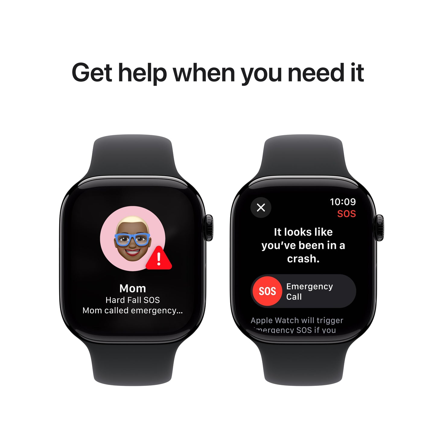 Apple Watch Series 10 GPS 46 mm-es Jet Black alumínium tok fekete sportszíjjal - M/L - iSTYLE HU