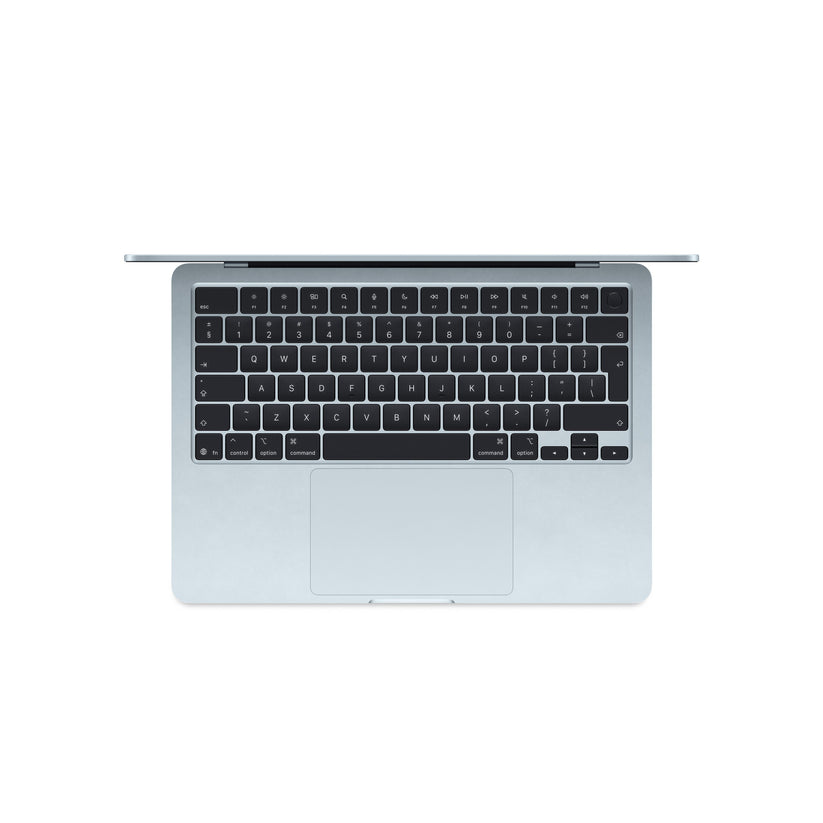 13 hüvelykes MacBook Air: Apple M4 chip 10 magos CPU-val és 10 magos GPU-val, 2TB SSD, 32GB RAM, Háttér-világítású Magic Keyboard Touch ID-val – magyar - égkék CTO