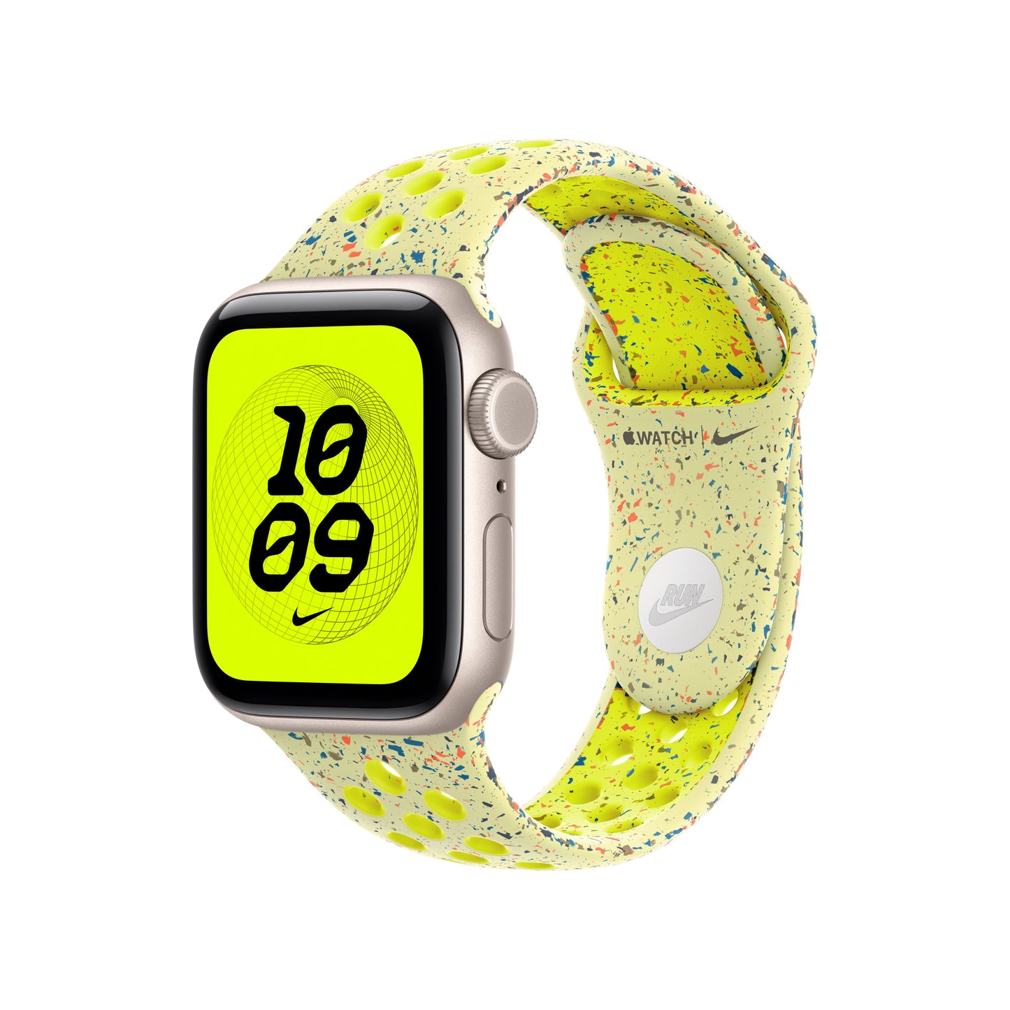 40mm neonzöld csobbanás Nike sportszíj - M/L - iSTYLE HU