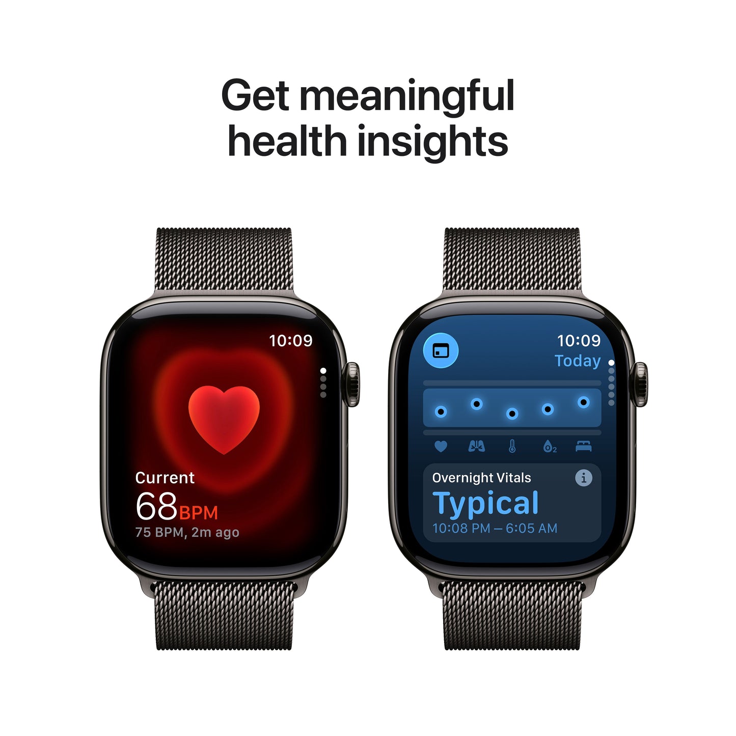 Apple Watch Series 11 GPS + Cellular 46mm palaszürke titántok, palaszürke milánói szíj - M/L - iSTYLE HU