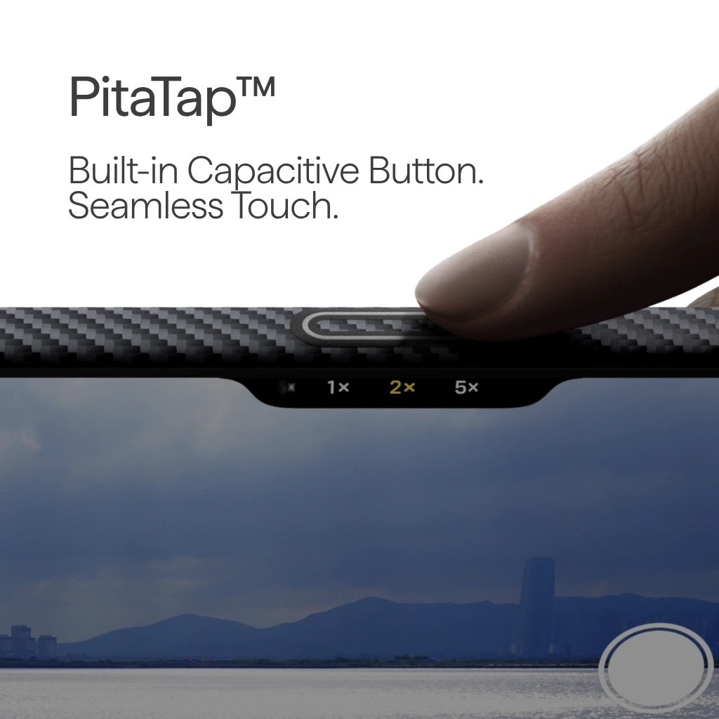 Pitaka Ultra-Slim Tok, Fekete/Szürke - iPhone 17 Pro Max - iSTYLE HU