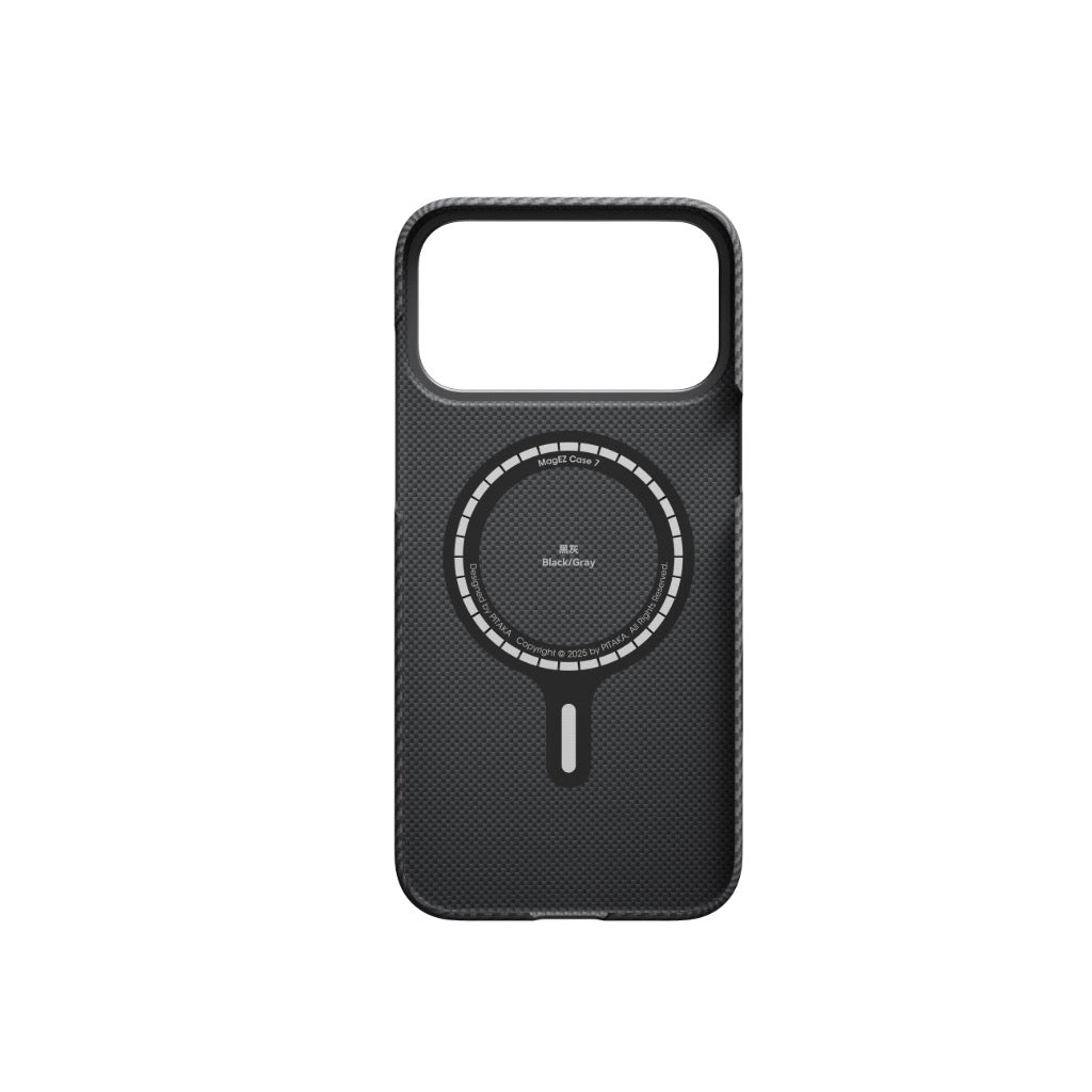 Pitaka Ultra-Slim Tok, Fekete/Szürke - iPhone 17 Pro Max - iSTYLE HU