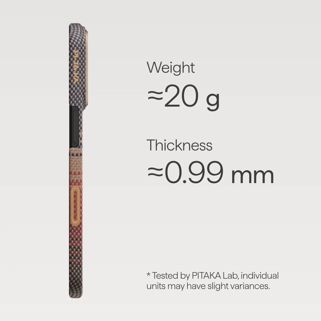Pitaka Ultra-Slim Tok, Sunset - iPhone 17 Pro Max - iSTYLE HU