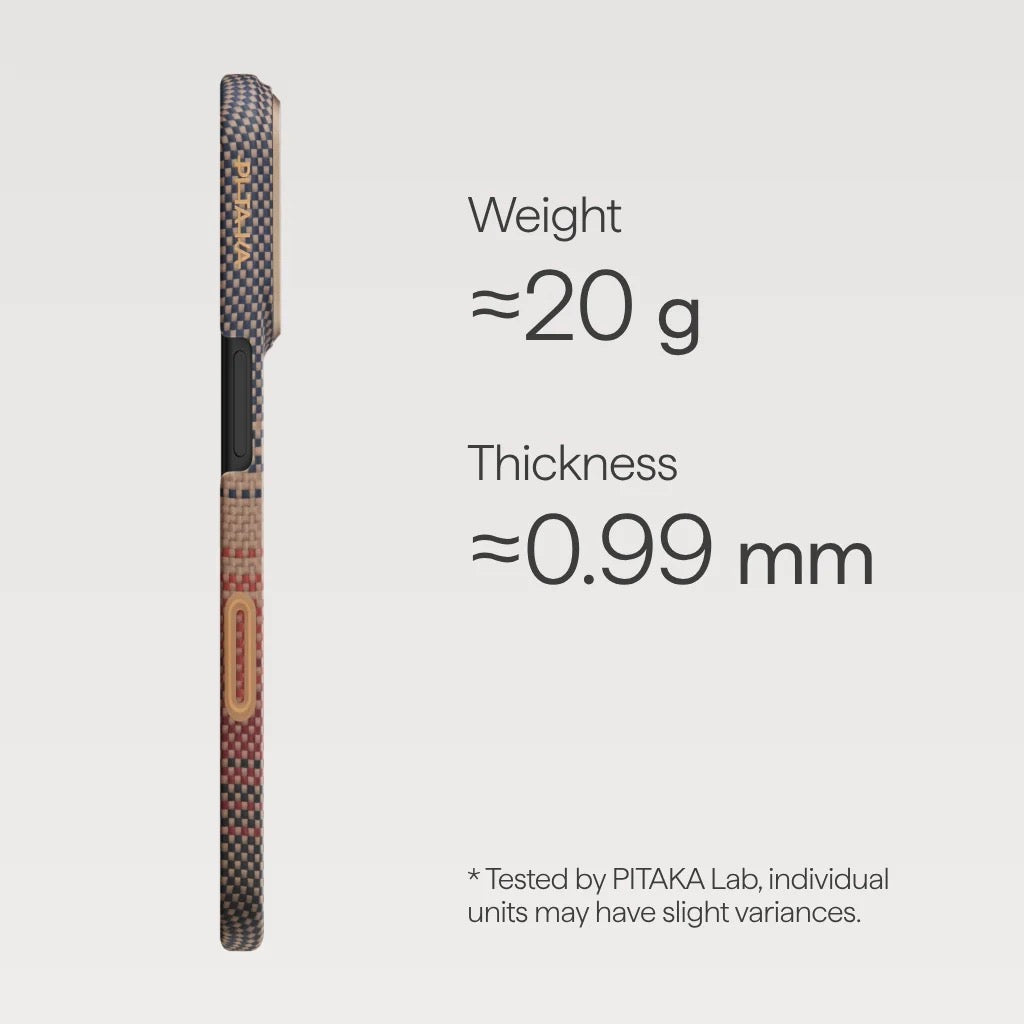 Pitaka Ultra-Slim Tok, Sunset - iPhone 17 Pro - iSTYLE HU