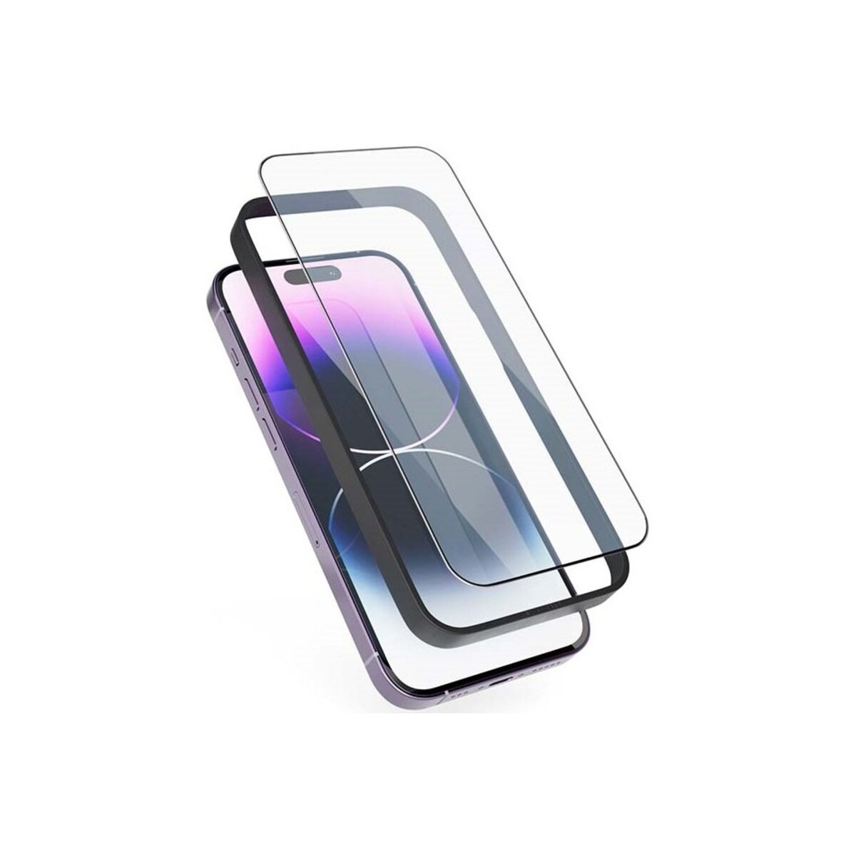 EPICO – Edge To Edge iPhone 14 Pro Max üvegfólia felhelyezést segítő kerettel (2db-os) - iSTYLE HU