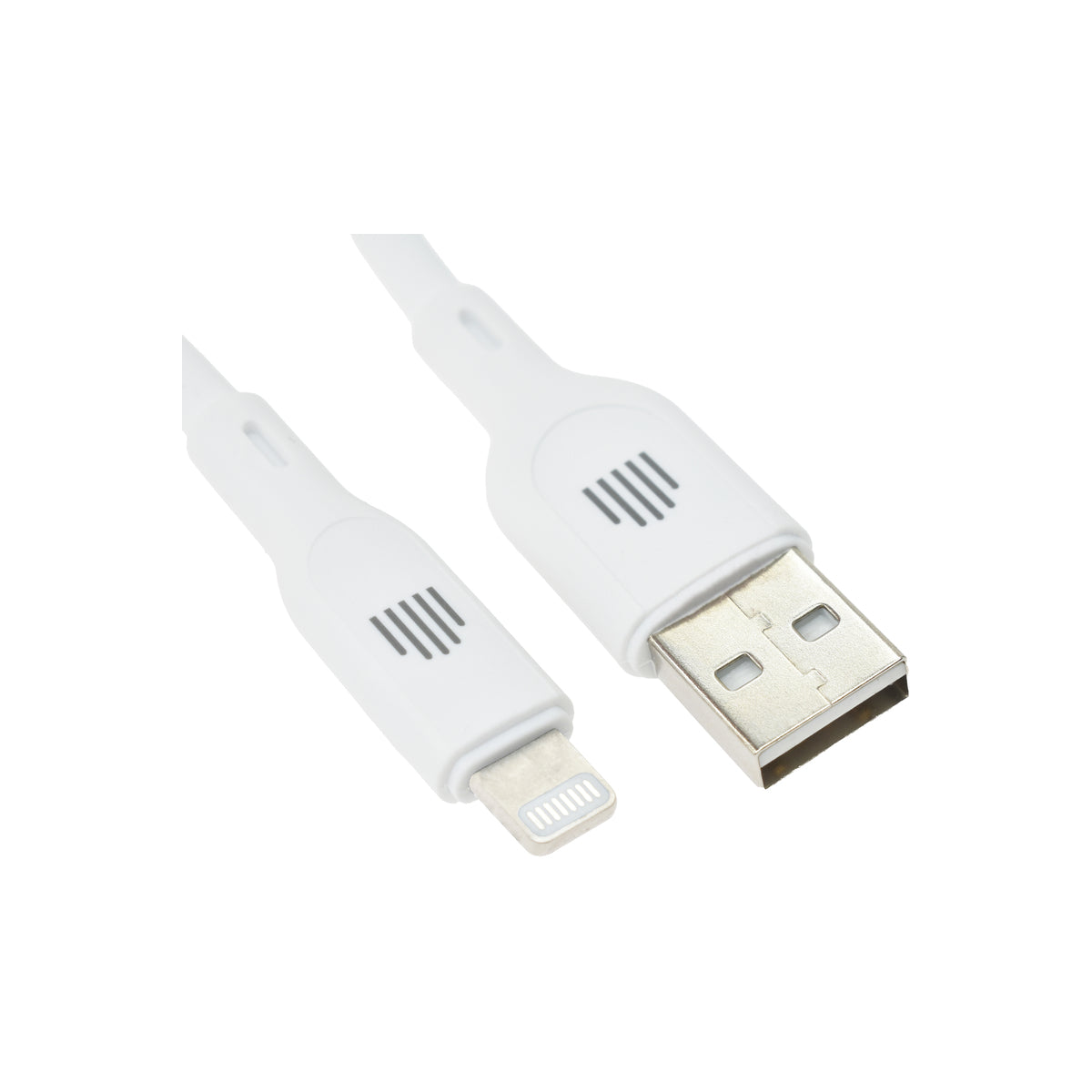 Dviced – USB-A - Lightning szilikon kábel, 1,25 m - fehér - iSTYLE HU