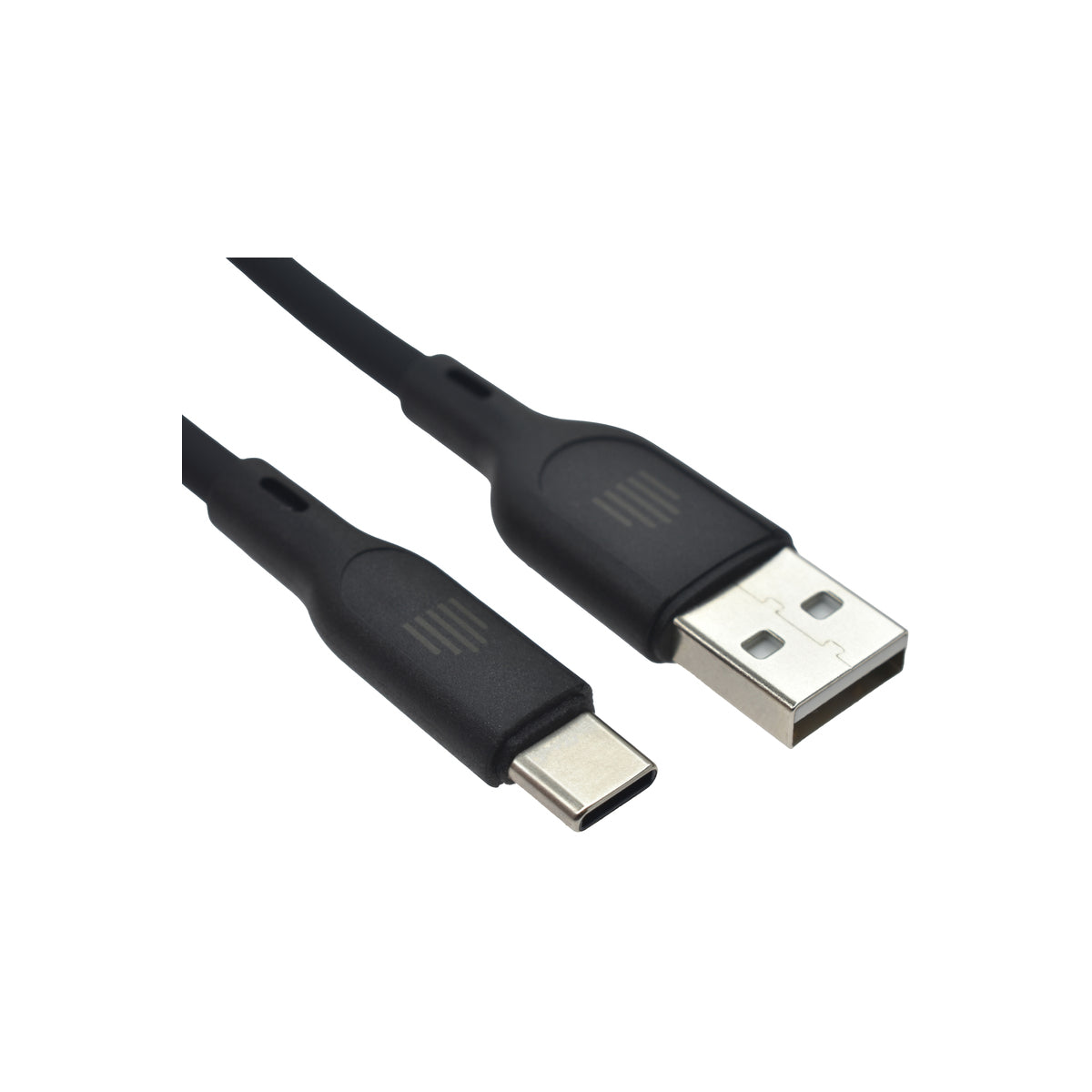Dviced – USB-A - USB-C szilikon kábel, 1,25 m - fekete - iSTYLE HU