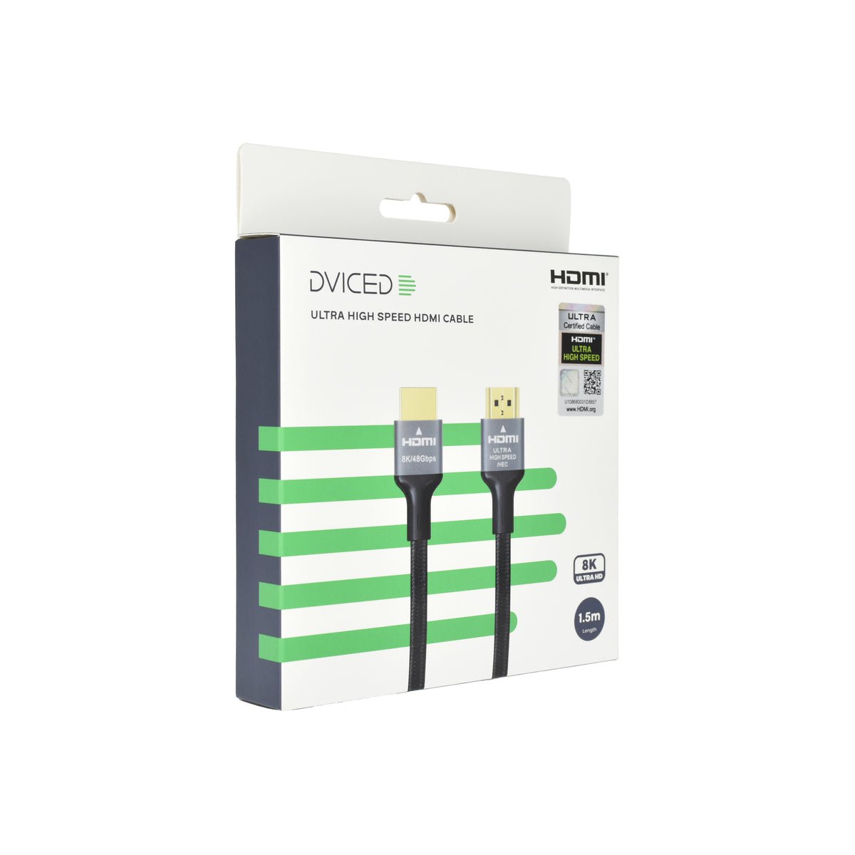 Dviced – HDMI fonott kábel - 1,5m - iSTYLE HU