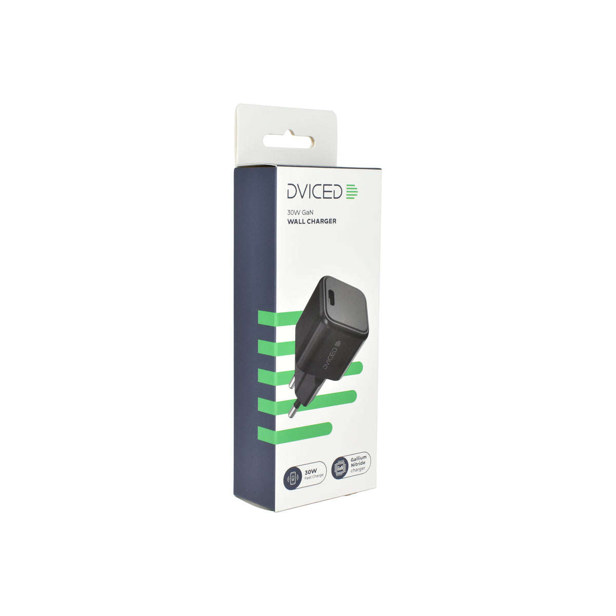 Dviced – Hálózati töltő 30W GaN - 1 db USB-C - fekete - iSTYLE HU