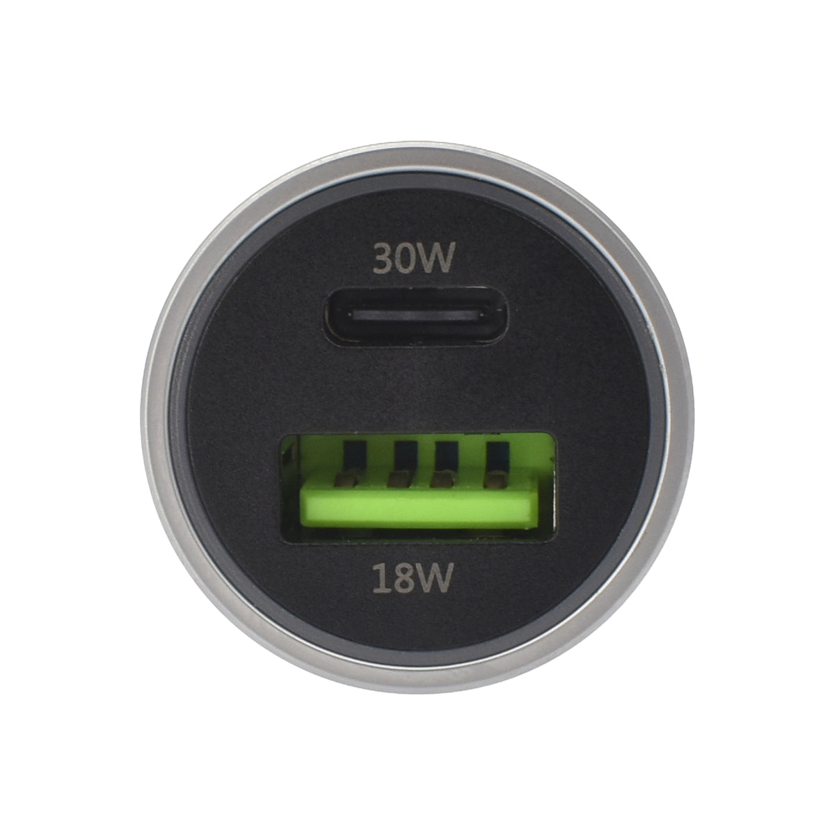 Dviced – Autós töltő 48W - 1xUSB-C + 1xUSB-A - metal - iSTYLE HU