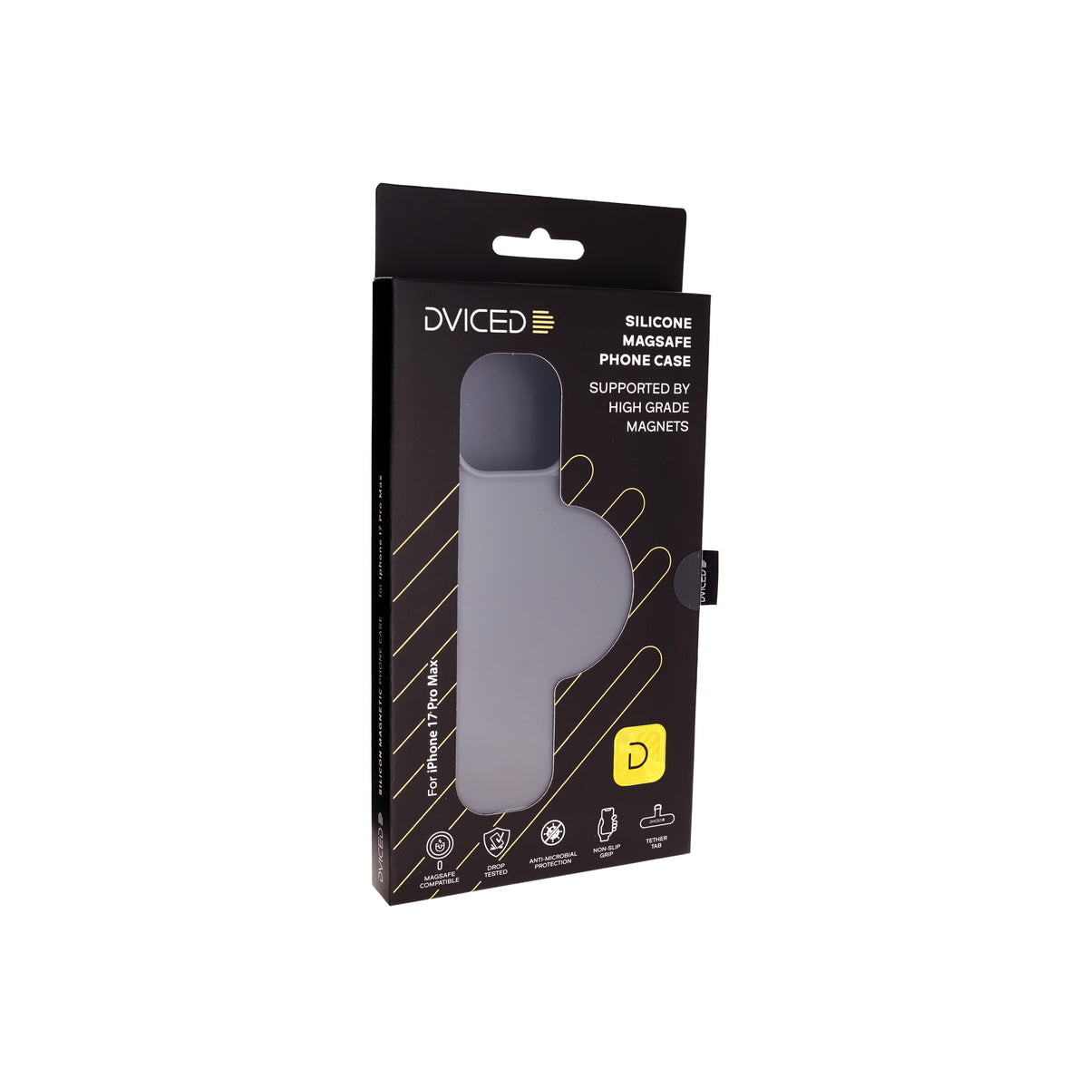 Dviced Szilikon MagSafe iPhone 17 Pro Max tok - Szürke - iSTYLE HU