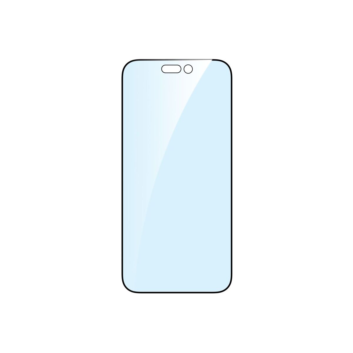 Dviced – iPhone 16 Pro kékfény-szűrős edge to edge edzett kijelzővédő üvegfólia applikátorral - iSTYLE HU