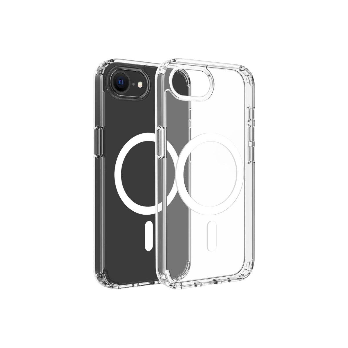 Dviced – Magnetic iPhone 16e átlátszó tok - fehér - iSTYLE HU