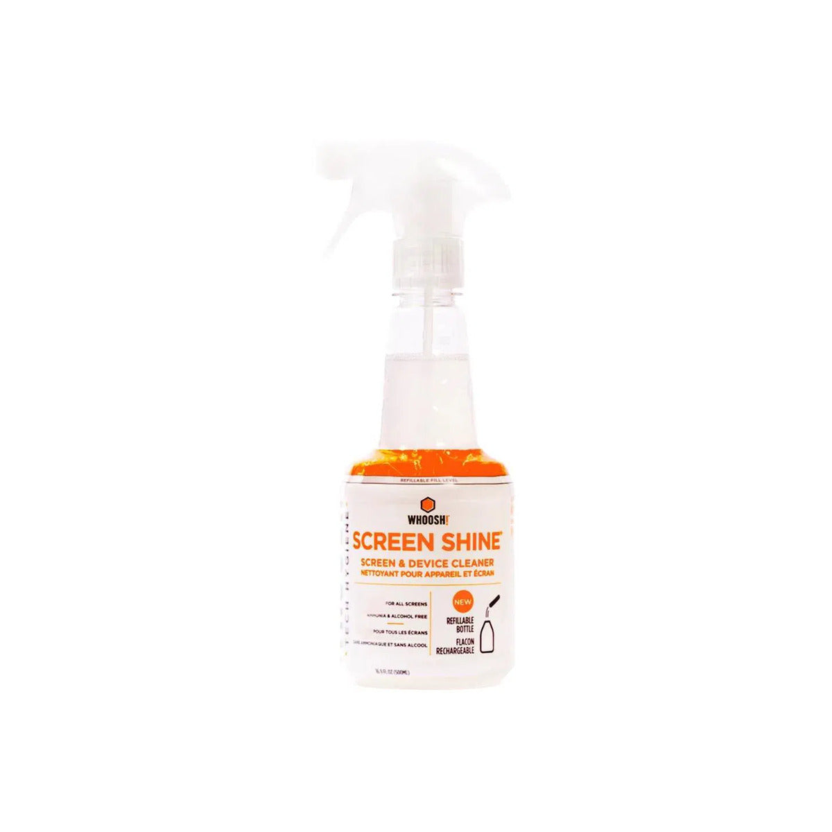 WHOOSH! – Screen Shine Újratölthető Képernyőtisztító folyadék (500ml) - iSTYLE HU