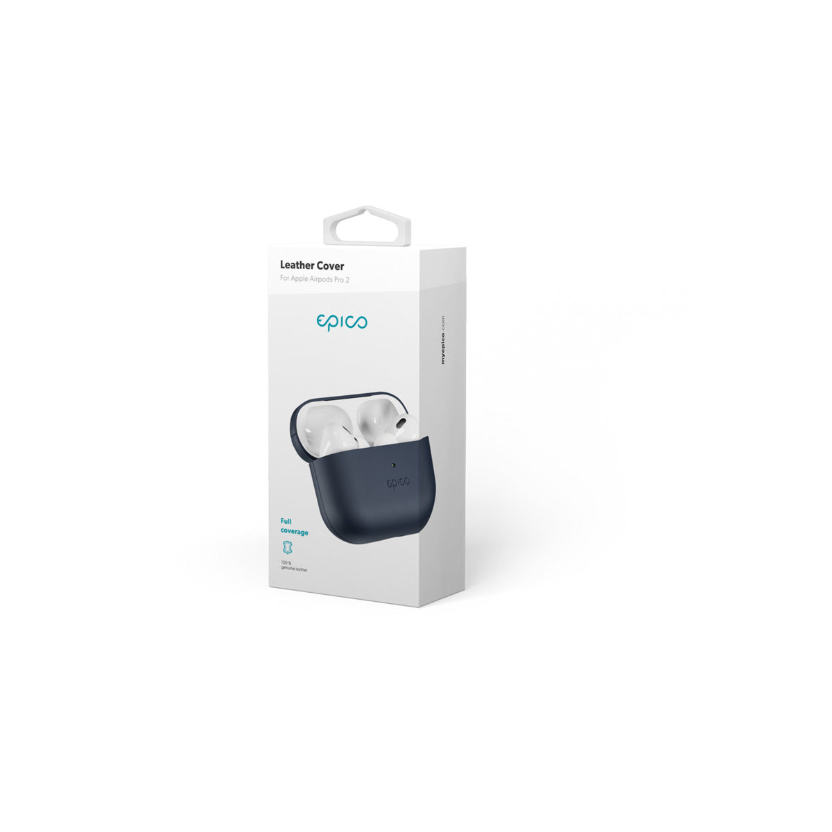 Epico – AirPods Pro 2 Bőr tok - kék - iSTYLE HU
