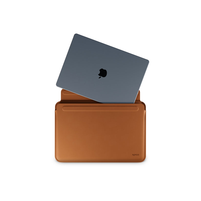Epico — Bőr védőtok MacBook Air/Pro 13,3" - Barna - iSTYLE HU