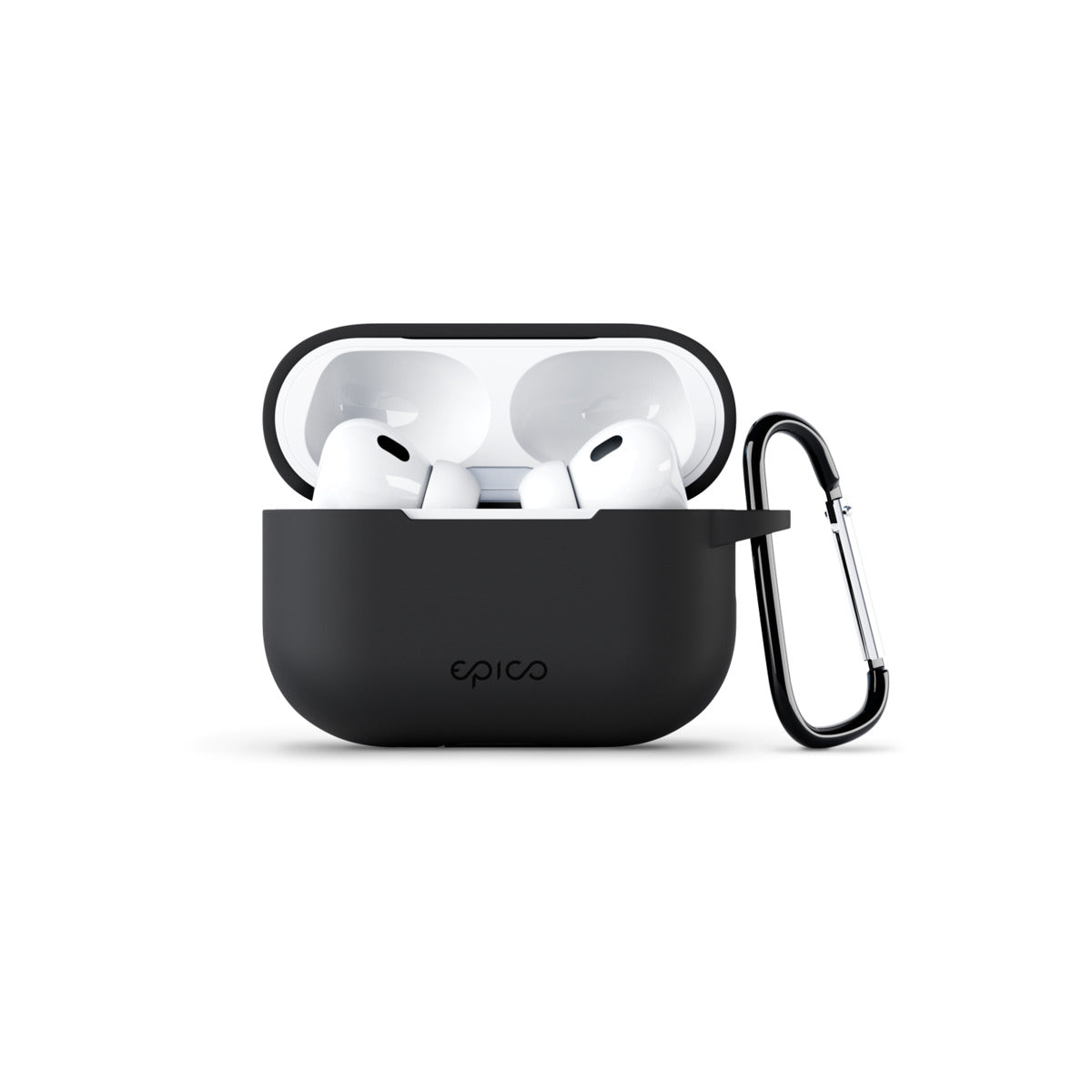 EPICO – Outdoor ütésálló AirPods Pro 2 szilikon tok - fekete - iSTYLE HU